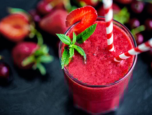 aardbei framboos smoothiemix