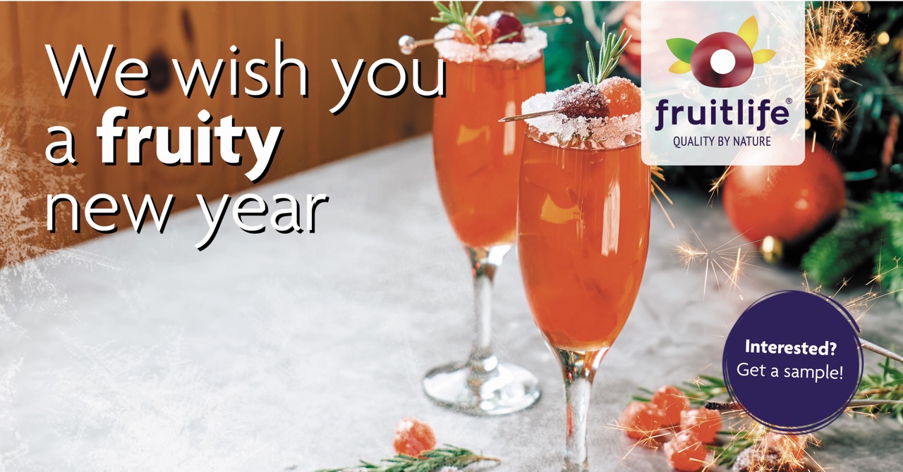 We wish you a fruity new year